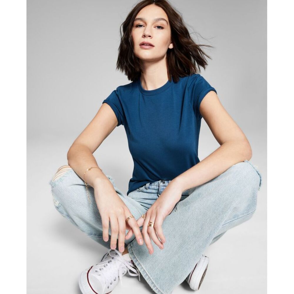 And Now This Now This Womens Slim Fit T-Shirt